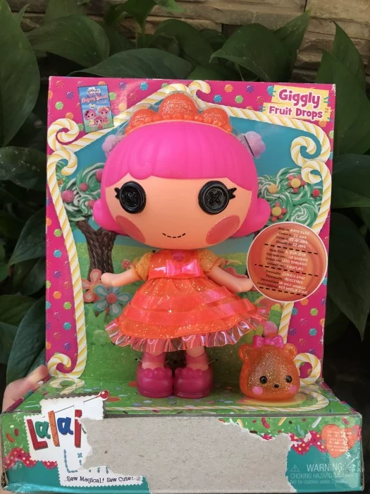 Средняя твёрдая кукла Lalaloopsy Lele, 18 см, русалка/ангел, коллекционная фигурка