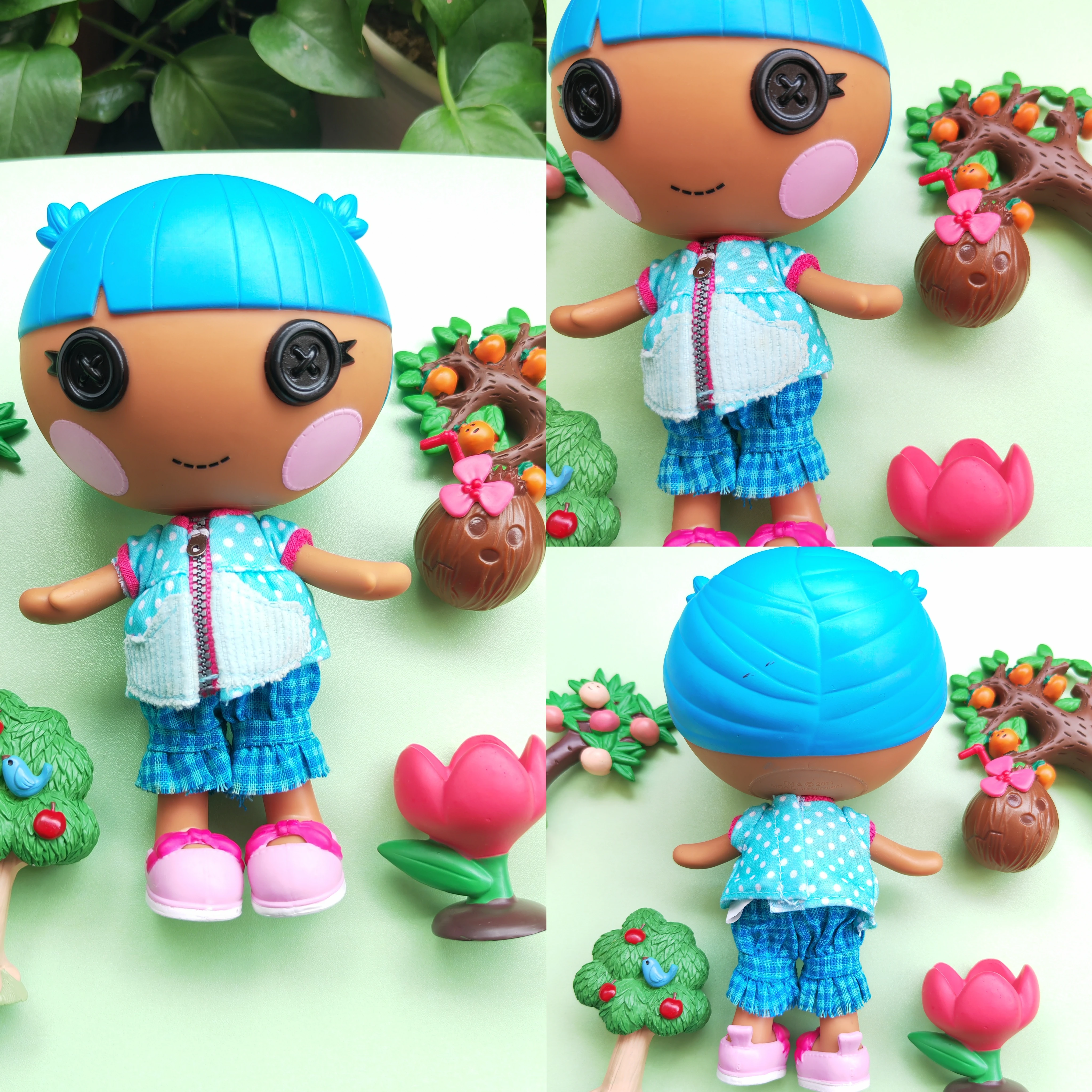 Кукла Lalaloopsy Lele, средняя 18 см, разные варианты с незначительными дефектами (оптом)