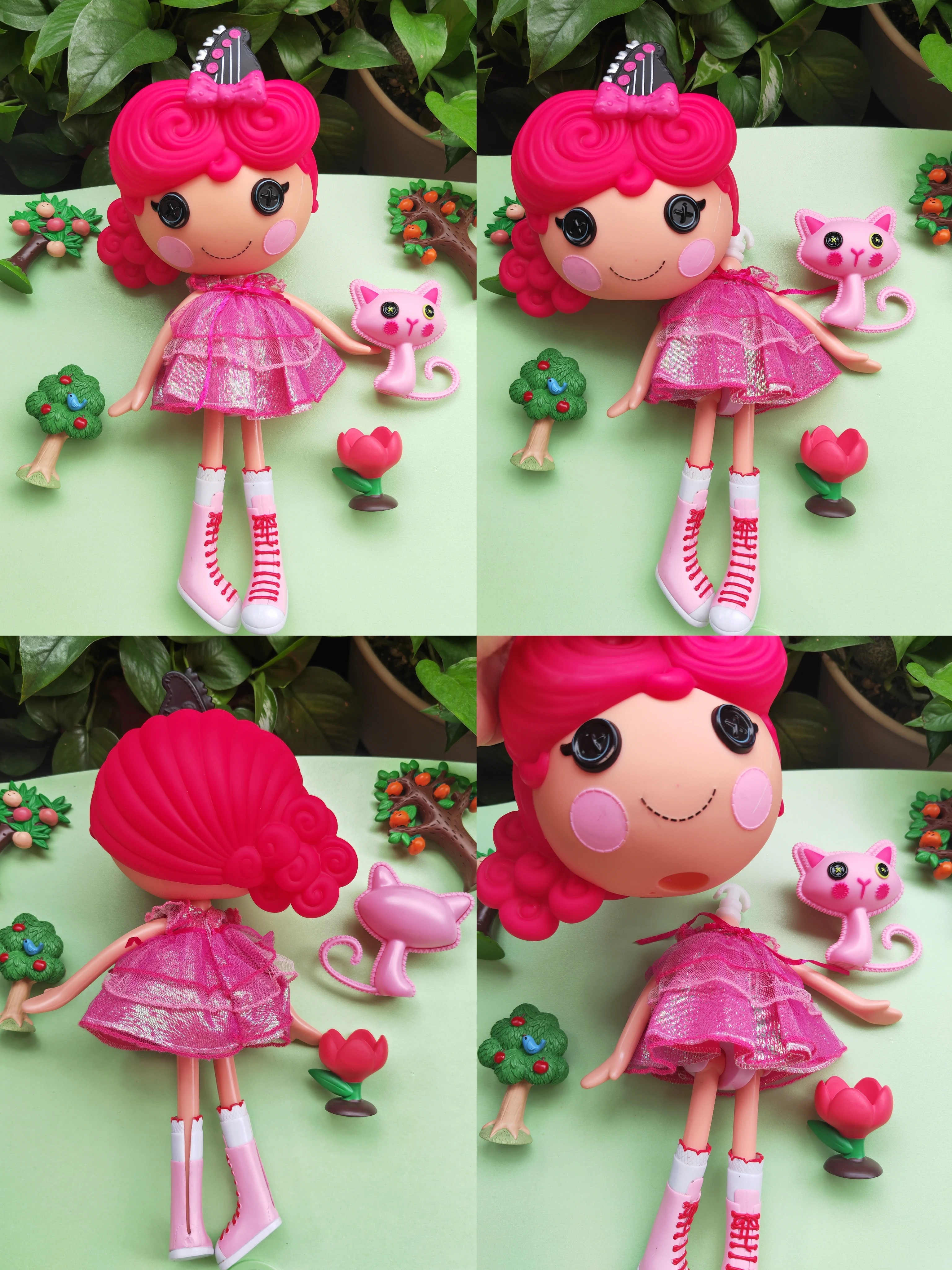 Кукла Caiyun в стиле Lalaloopsy, большая голова 9×8×2,2 см, разные модели с незначительными дефектами