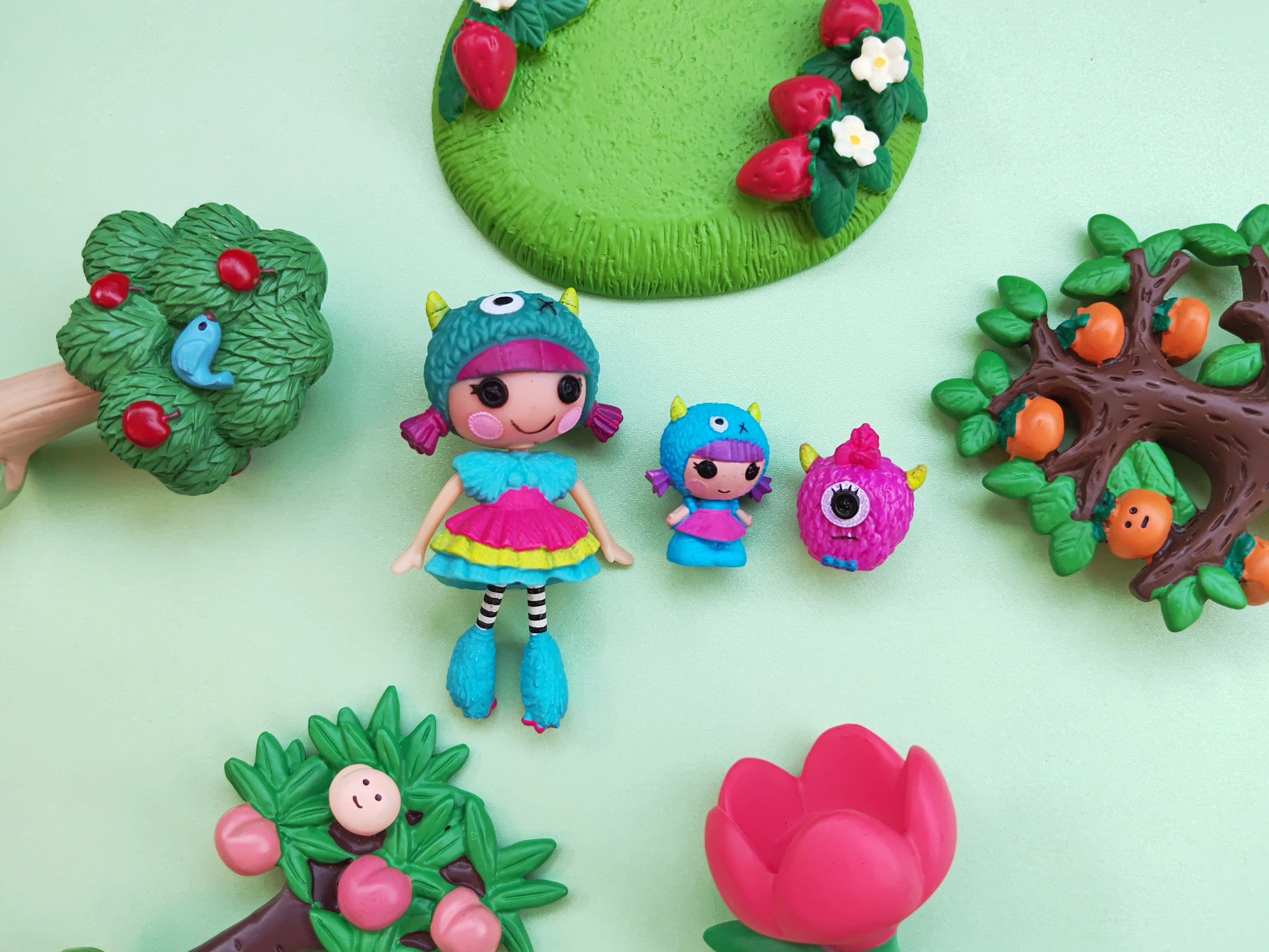Коробочная кукла-игрушка Caiyun Lele Lalaloopsy стиль, около 7,5 см, различный небольшой дефект
