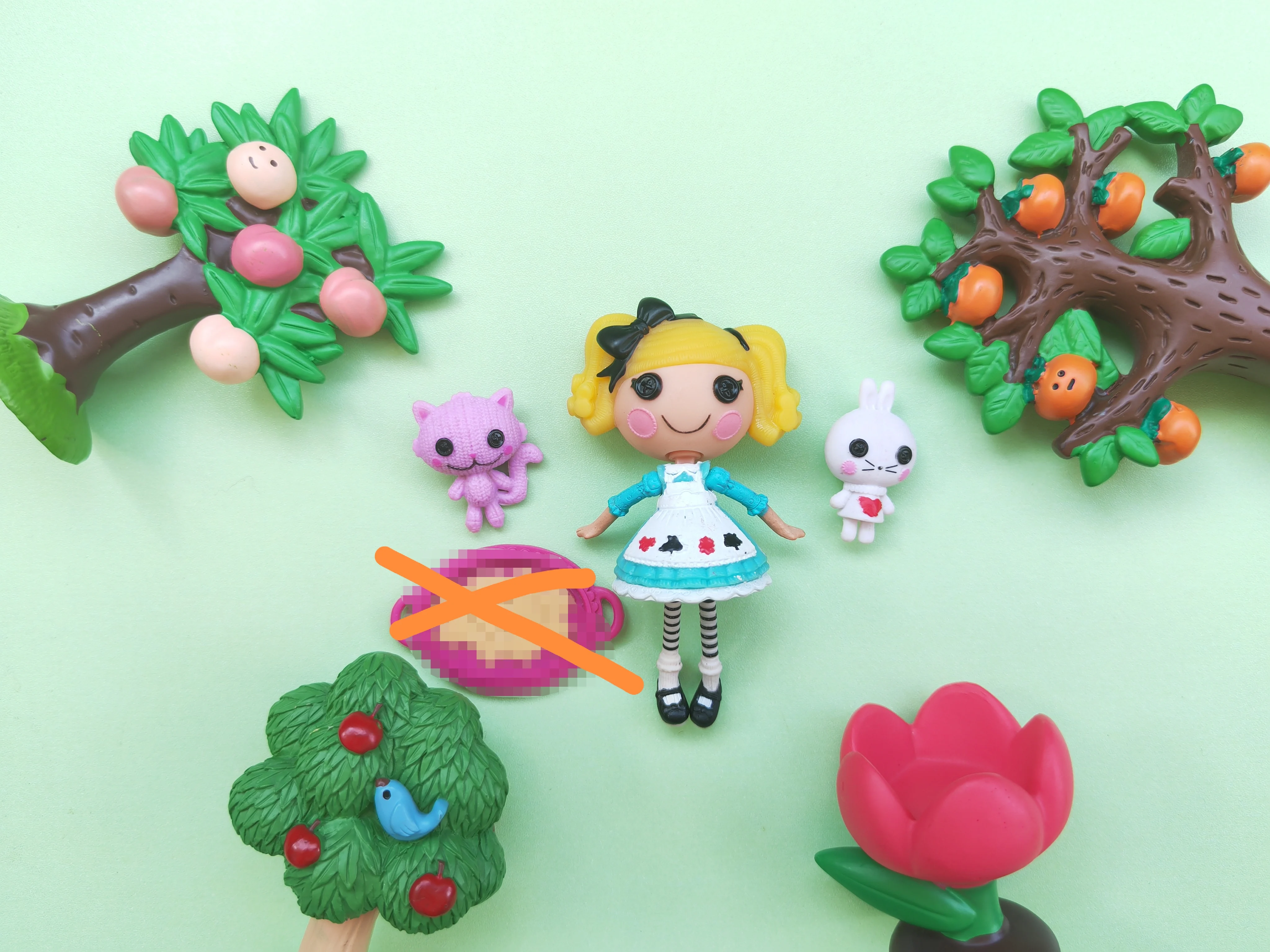 Коробочная кукла-игрушка Caiyun Lele Lalaloopsy стиль, около 7,5 см, различный небольшой дефект