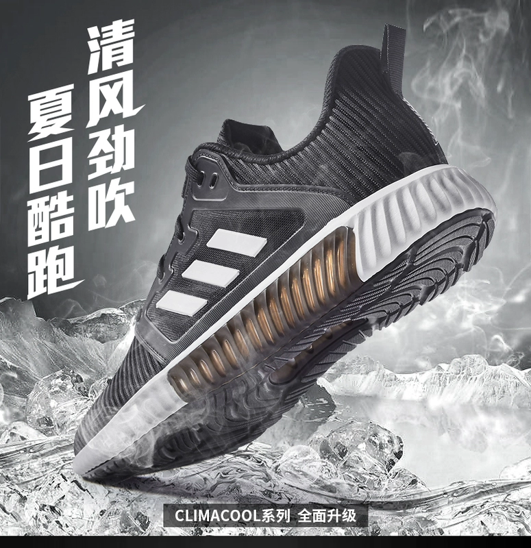 Giày nam Adidas 2019 mùa thu mới chính hãng khoe giày thể thao nam và giày thoáng khí thoải mái - Giày chạy bộ