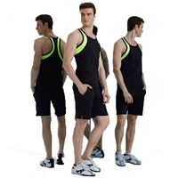 4394B-4695 Зеленый жилет с полосканием для съемки+рыхлая короткая кожа