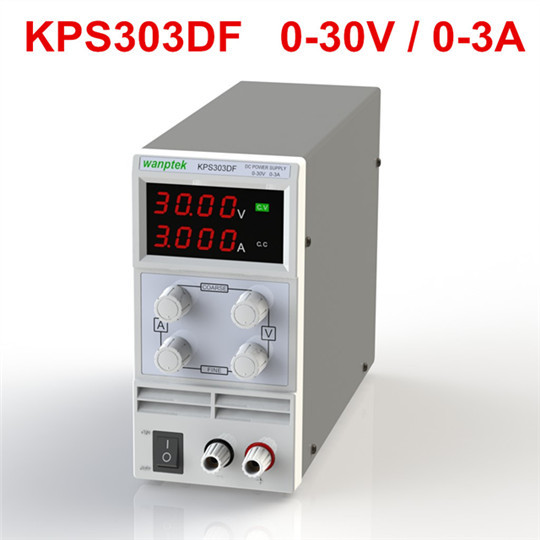 Solid test KPS303D DF adjustable DC regulated power supply 30V 3A digital maintenance digital display 3-bit precision 4-bit