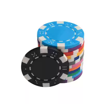 Texas Hold'em chips Qingkai 0836 No face value Baccarat chips Mahjong chips Game cards Custom chip coins