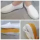 Giày vải trắng nam chính hãng Thanh Đảo thủ công trắng vải giày nữ gân dưới giày thể thao màu trắng tinh khiết giày công sở trắng