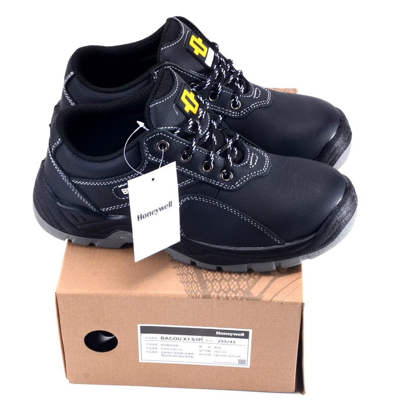 Honeywell safety shoes 2012202 antibacterial and deodorant steel toe caps, anti-smash and anti-puncture Bagu labor protection shoes for men