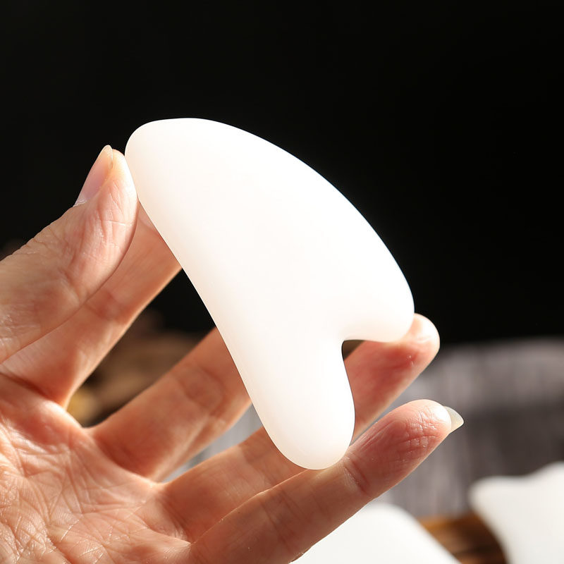 Japan Water Valley Masako jade scraping sheet Facial Tella Eye Care Eye Care Eyebag Ordinance Textured Triangle Plate Beauty