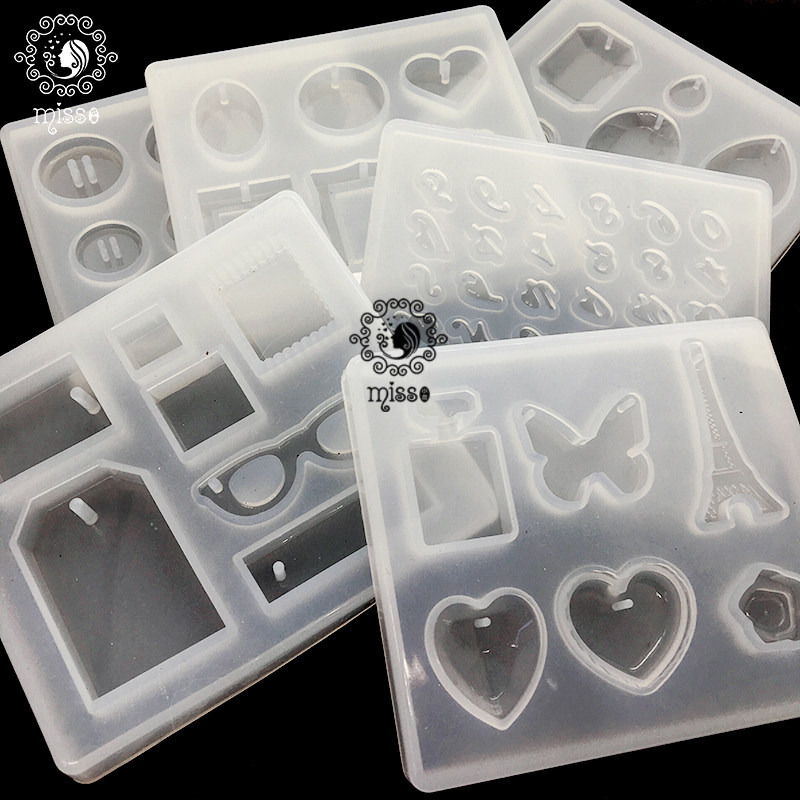 miss small morning diy crystal gum uv epoxy resin integrated pendant die jewel butterfly letter photo frame