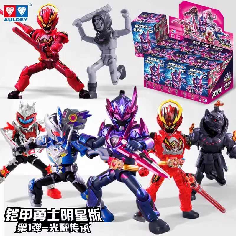 中国 WF 会場限定 鎧甲勇士 ミニ フィギュア セット 炎龍俠￼￼ 炎龙