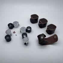 20x Blu-ray Professional Jewelry Ring Diamond Crystal Gemstone Jade Magnifying Mirror Leather Case