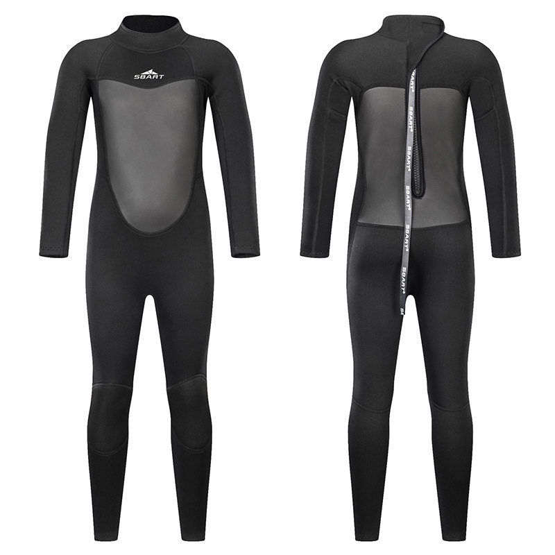 SBART new 2MM male and female sunscreen bathing suit with long sleeves warm snorkeling swimming speed dry diving suit