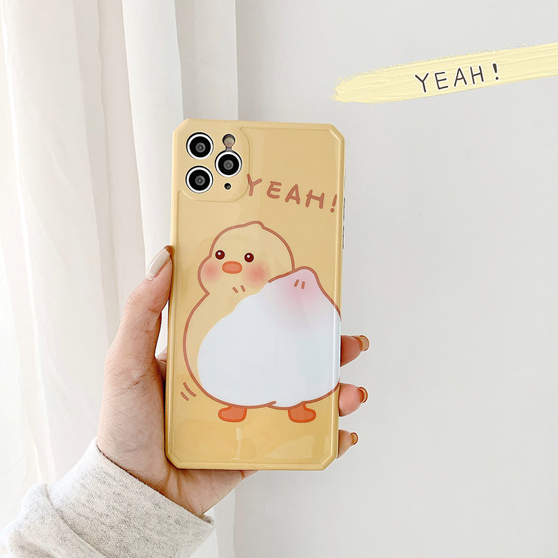 Fart Peaches Apply Apple 11promax Phone Protection Shell Camera Full Bag Ins Wind Net Red Apple X Cute 7p