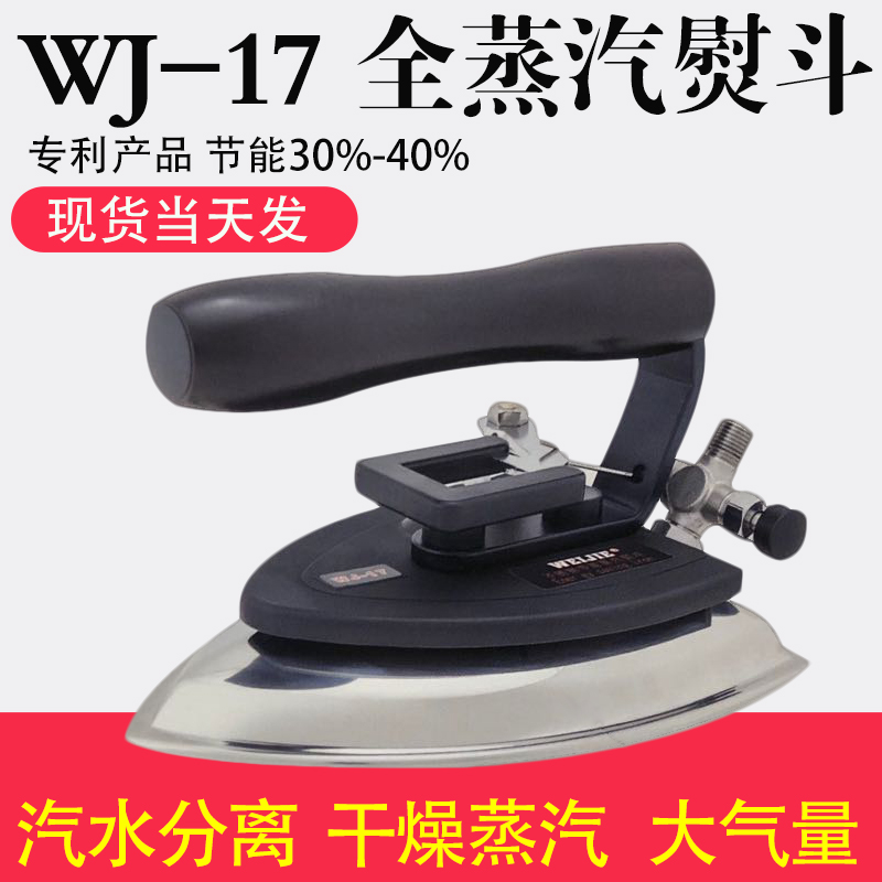 Weijie stainless steel energy saving full steam iron big iron industrial garment factory dry cleaning shop special boiler iron