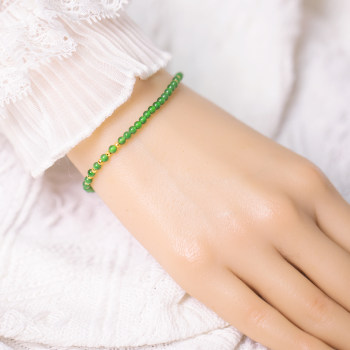 Natural jade beads bracelet, versatile and exquisite
