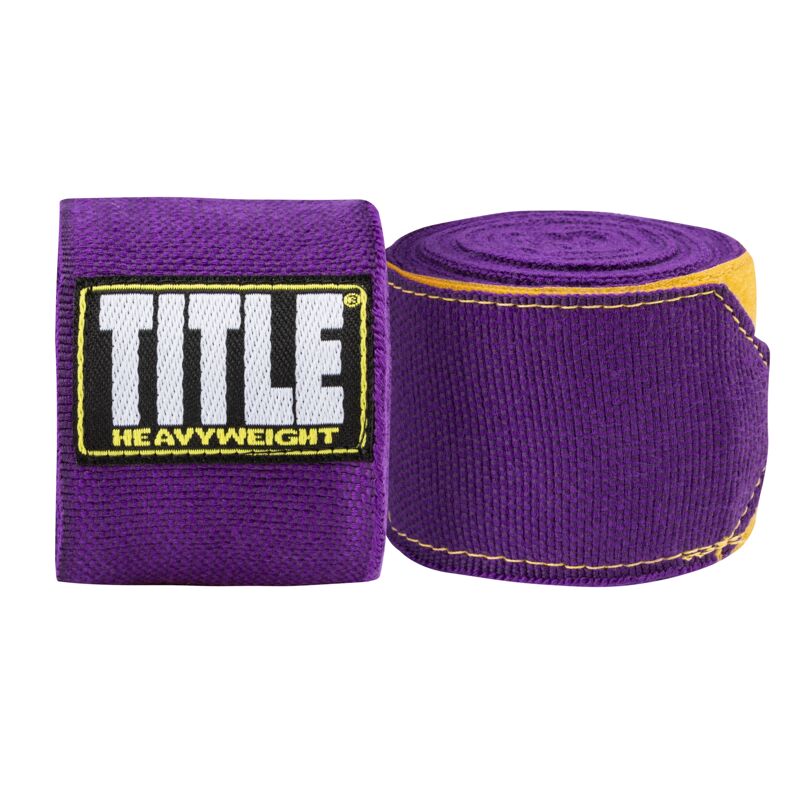 Title P4P Stretch-Weave Imported P4P Boxing Hand Wraps
