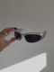 ແວ່ນຕາເທກໂນໂລຍີໃນອານາຄົດແບບ Functional Style ສໍາລັບແມ່ຍິງ Y2K American retro sunglasses mountain climbing cyberpunk cycling windproof