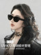 High-End Acetate Sunglasses for Women, 2026 New Model, Premium Large Frame Cat-Eye Style, Suitable for Square and Round Faces, Uv Protection Sunglasses