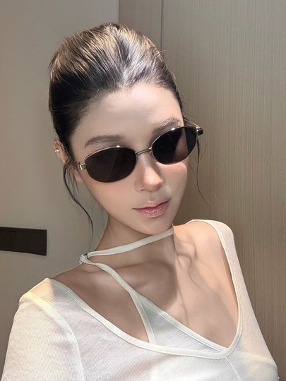 French Retro Old Money Style Sunglasses for Women 2025 Summer New High-End Uv Protection Sunglasses for Square and Round Faces