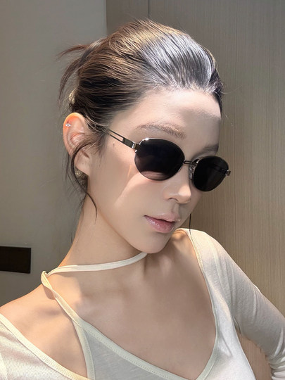 French Retro Old Money Style Sunglasses for Women 2025 Summer New High-End Uv Protection Sunglasses for Square and Round Faces