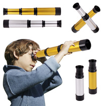Childrens pirate telescope telescopic long single-cylinder telescope Koepco teaches male girls to explore toys naturally