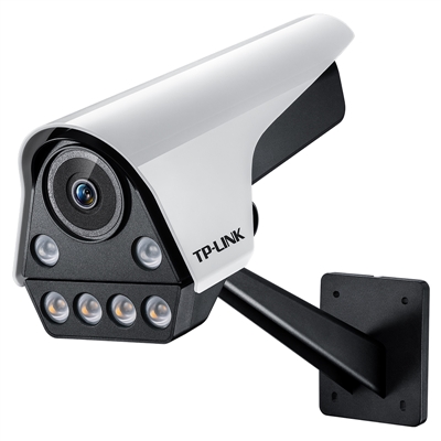 TP-LINK Pulian TL-IPC546FP-W 4 million pixel PoE cylinder dual-light full-color network camera