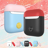 Switcheasy Fish Bone Bone Brand Apple Airpods защитные кремниевые антиконтрализовые настройки личности
