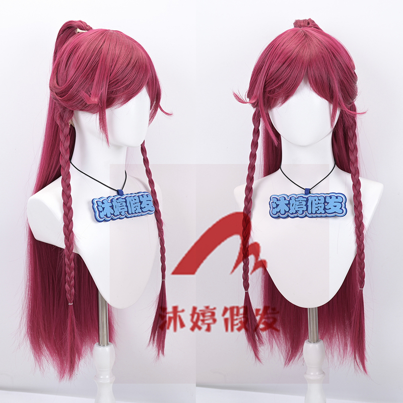 Muting King of Glory Flash Project Garo Cosplay Wig High-Temperature Fiber Rose Net Realistic Scalp Top