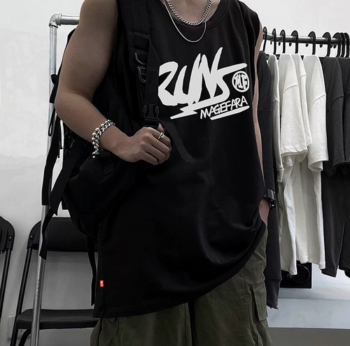 Спортивный баскетбольный жилет для спортзала подходит для мужчин и женщин в стиле хип-хоп без рукавов, свободный крой, впитывает пот и запах