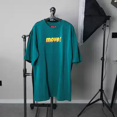 MF trend original MOVE series Couple short-sleeved parkour street hip-hop hip-hop loose cotton half-sleeve T-shirt