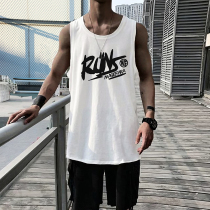 MF Magic axe sports vest male and female street running cool basketball loose hip hip shoulder sleeve sweating vest