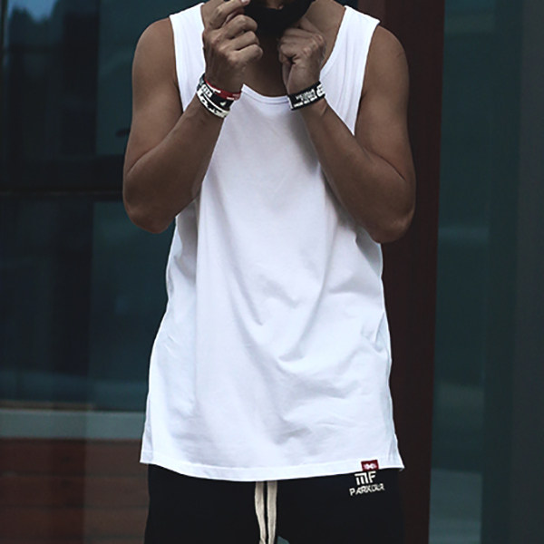 Magic day axe MF parkour vest sweat loose fitness hip-hop cotton sports leisure street hip-hop men and women summer