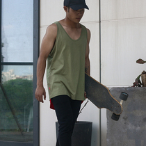 Clearance special price Color vest MF tide card magic sky axe runs cool and loosely and swings fitness vest hip-hop