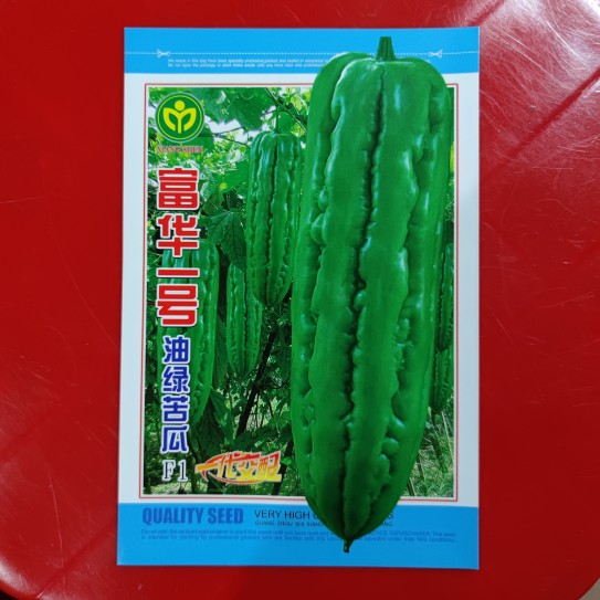 Fufu No. 1 Oil Green Bitter Melon Seed 10 gr Chunqiu High Yield Disease and Disease-resistant Bitter Melon melon Melon Vegetable Seed