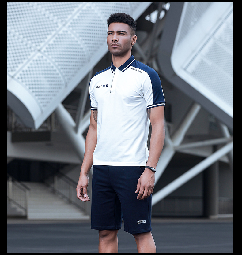 KELME Karl Vẻ Đẹp của Nam Giới Thể Thao Polo Shirt Kinh Doanh Bình Thường Paul Ngắn Tay Áo Mùa Hè Ve Áo T-Shirt Nhóm Dịch Vụ áo polo nike