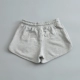 Cotton terry thêu quần short phụ nữ lỏng lẻo quần thể thao chạy quần yoga tập thể dục là quần mỏng nóng - Quần short quần short nữ kaki