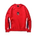 Li Ning Disney Mickey đồng thương hiệu áo len nữ mới áo sơ mi nữ thể thao giản dị AWDN746 - Thể thao lông cừu / jumper áo nỉ adidas Thể thao lông cừu / jumper