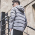 Li Ning xuống áo khoác ngắn phiên bản Hàn Quốc của loạt huấn luyện nam gió và ẩm để giữ ấm vịt trắng trùm đầu xuống trang phục thể thao Thấp Thể thao xuống áo khoác