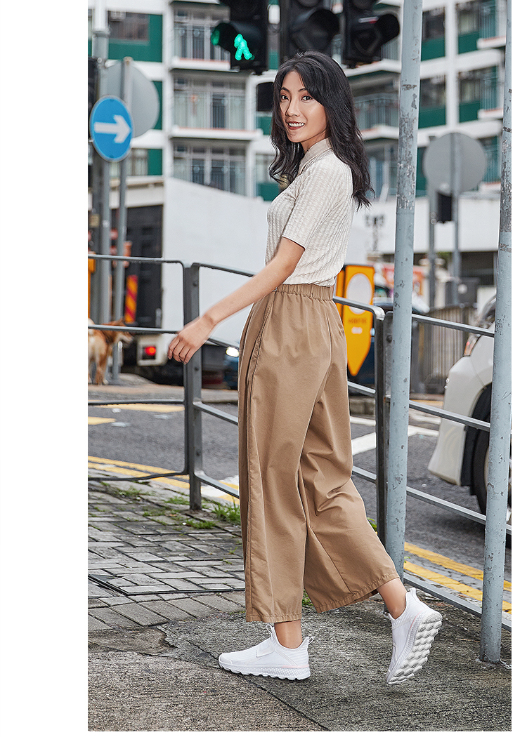 Giày chạy bộ Li Ning nữ 2019 giày đế xuồng mới mùa xuân và mùa hè - Giày chạy bộ giày thể thao nam adidas