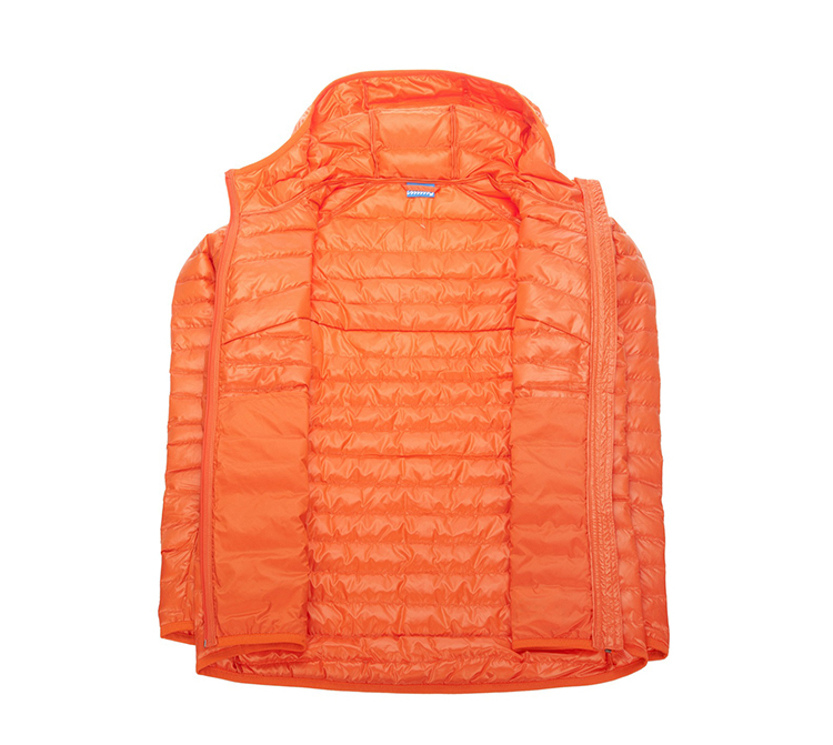 Li Ning ngắn xuống áo khoác thể thao nam loạt cuộc sống ấm áp trùm đầu 90% vịt trắng xuống đồ thể thao áo phao 2 mặt