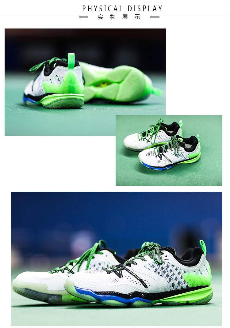 Giày cầu lông Li Ning Giày nam Ranger TD chống trơn trượt Giày thể thao nam mùa đông AYTM081 giày cầu lông