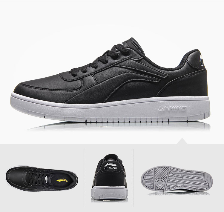 Li Ning giày thường giày nam 2018 mới mặc giày thường giày giày skate giày trắng cổ điển mùa xuân giày thể thao giày the thao