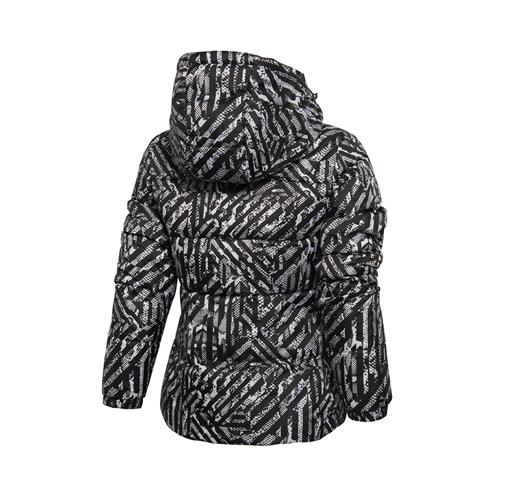 Li Ning ngắn xuống áo khoác nữ đào tạo loạt gió và ẩm ướt 90% vịt trắng xuống đồ thể thao áo phao lông vũ uniqlo