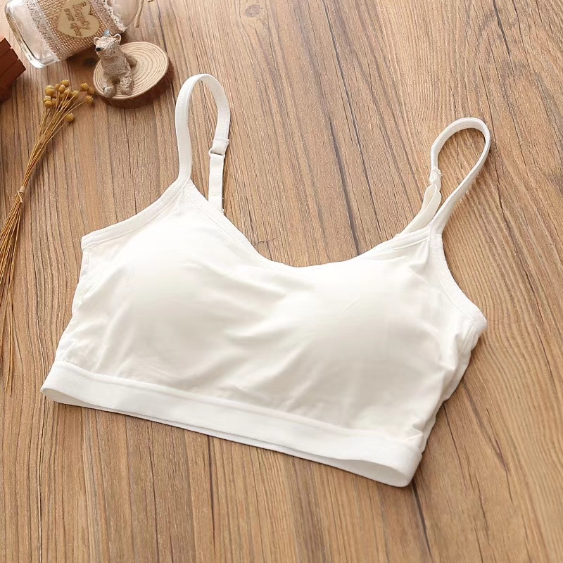 Khuyến nghị của Bảo Mã! Áo crop top nhỏ quai ngắn vest quấn ngực không vành với áo lót ngực một áo lót áo lót nam
