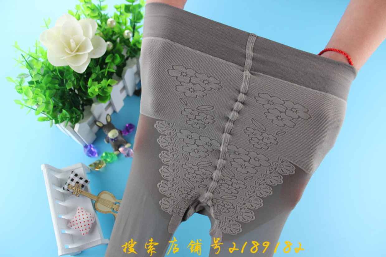 Oriental edge dây vớ 3D mùa xuân và mùa thu quần lửng ống quần bikini bikini gợi cảm vớ mỏng nén 6626 quần tất da
