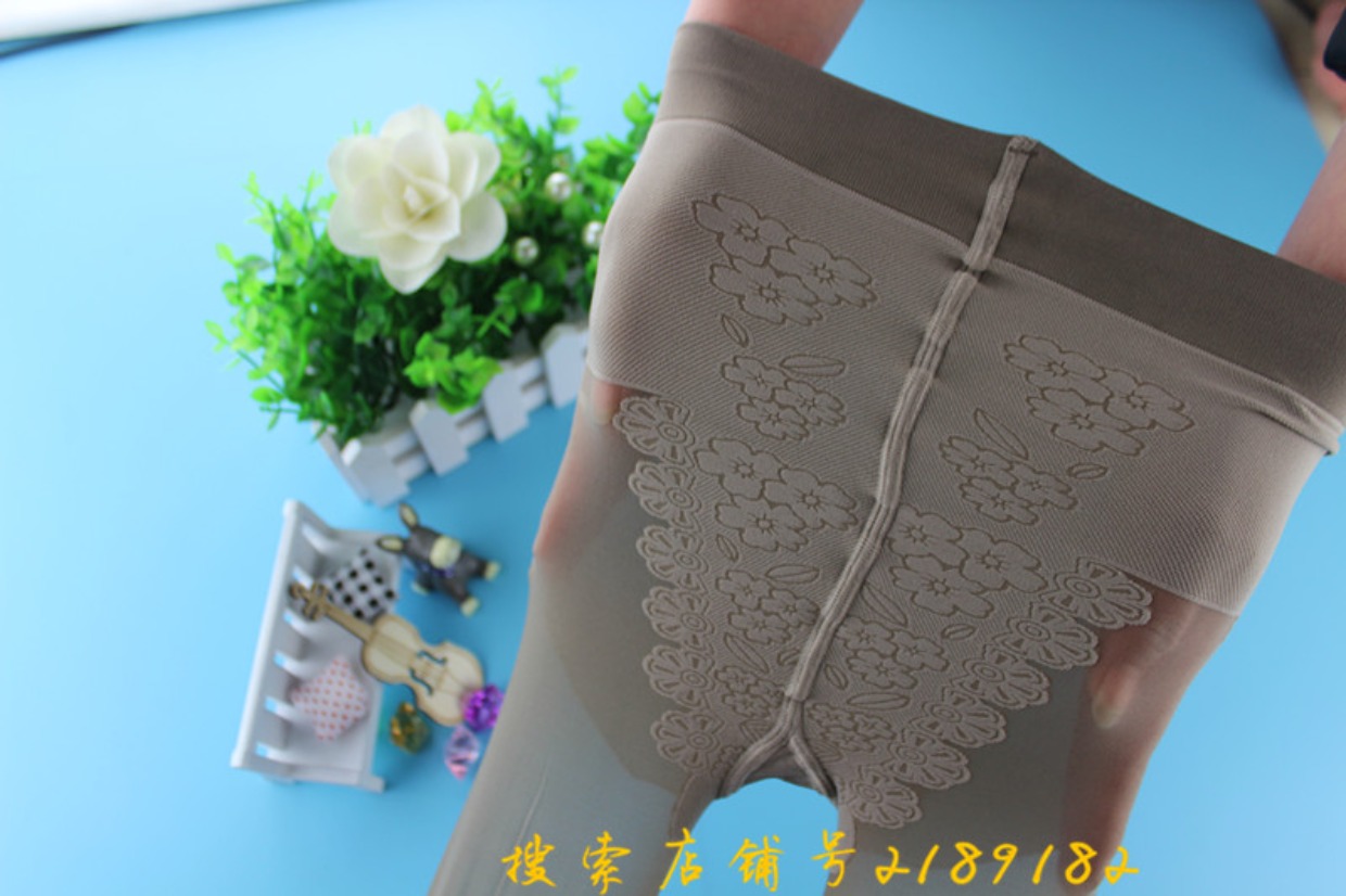 Oriental edge dây vớ 3D mùa xuân và mùa thu quần lửng ống quần bikini bikini gợi cảm vớ mỏng nén 6626 quần tất da
