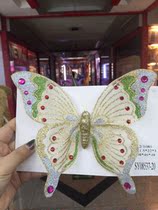 Butterfly: Simulation butterfly silk butterfly export foreign trade high-end butterfly jewelry wedding celebration factory direct sales