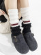 Jk Socks for Women, Autumn and Winter Style, Japanese School Style, Striped Slouch Socks, Mid-Calf Socks, Paired with Small Leather Shoes, Warm Boot Covers, Leg Warmers