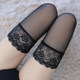 Lace stockings sexy silicone see-through summer knee socks beautiful leg socks oily jk white stockings female lolita