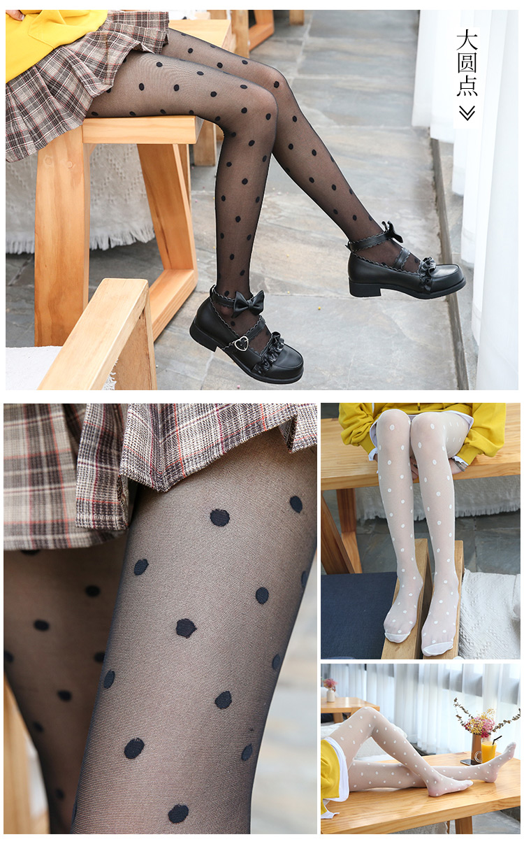 Vớ Nhật Bản Công chúa Gió Ren dài Ống Dễ thương Trắng mềm Chị em Stockings Quần lót mỏng của phụ nữ - Vớ tất adidas